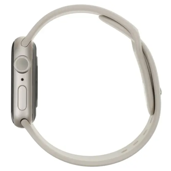 Apple смарт сағаты Watch Series 8 GPS 41mm Starlight Aluminium Case with Starlight Sport Band - Regular MNP63GK/A