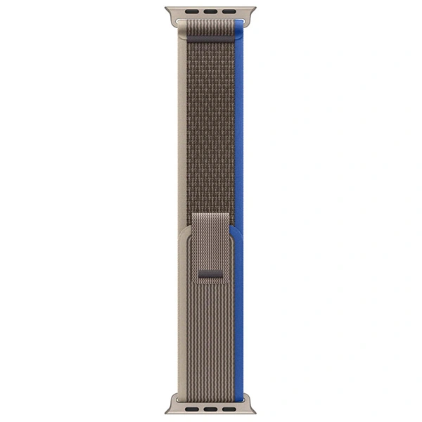Смарт-часы Apple Watch Ultra GPS + Cellular 49mm Titanium Case with Blue Gray Trail Loop MQFV3GK/A - фото 3