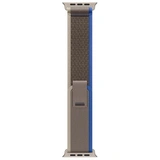 Смарт-часы Apple Watch Ultra GPS + Cellular 49mm Titanium Case with Blue Gray Trail Loop MQFV3GK/A - фото 3