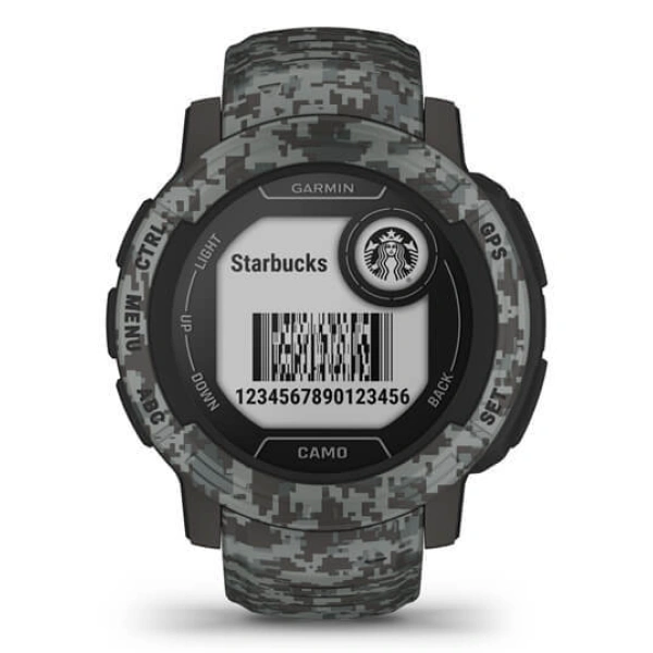 Смарт-часы Garmin Instinct 2 Camo Edition Graphite Camo (010-02626-03) - фото 3