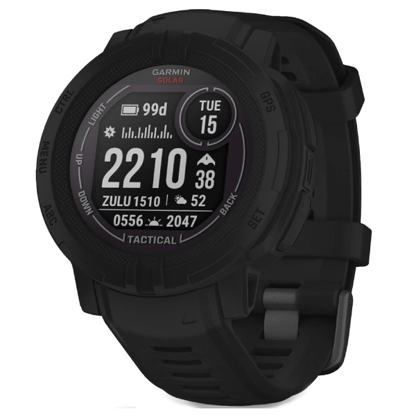 Смарт-часы Garmin Instinct 2 Solar Tactical Edition Black (010-02627-03)