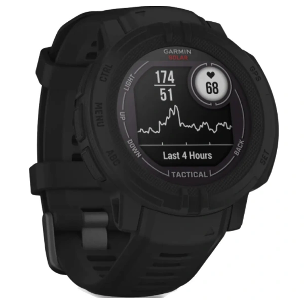Смарт-часы Garmin Instinct 2 Solar Tactical Edition Black (010-02627-03) - фото 8