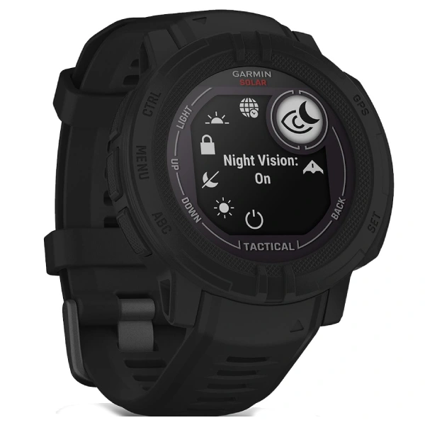 Смарт-часы Garmin Instinct 2 Solar Tactical Edition Black (010-02627-03) - фото 7