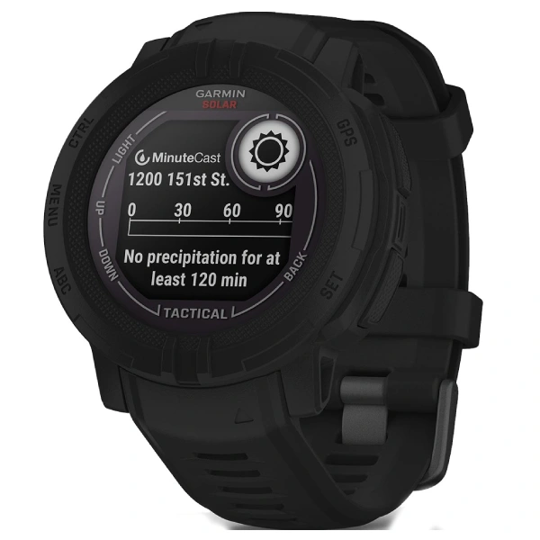 Смарт-часы Garmin Instinct 2 Solar Tactical Edition Black (010-02627-03) - фото 2