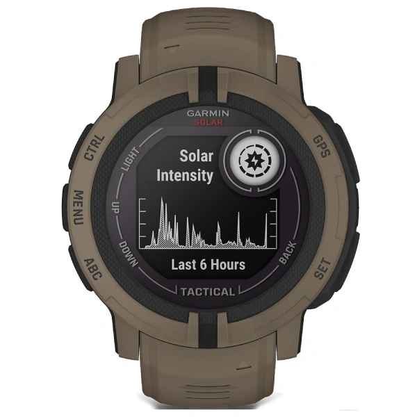 Смарт-часы Garmin Instinct 2 Solar Tactical Edition Coyote Tan (010-02627-04) - фото 6