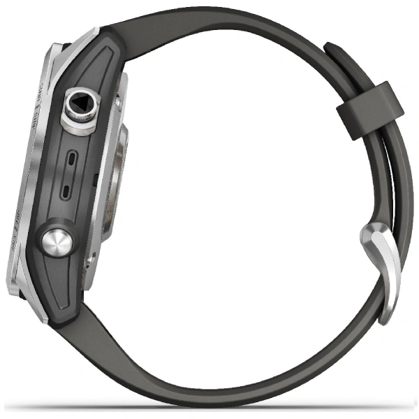 Смарт-часы Garmin Fenix 7S стальной, темносерый ремешок (010-02539-01) - фото 6
