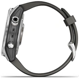 Смарт-часы Garmin Fenix 7S стальной, темносерый ремешок (010-02539-01) - фото 6
