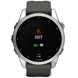 Смарт-часы Garmin Fenix 7S стальной, темносерый ремешок (010-02539-01) - фото 3