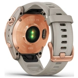 Смарт-часы Garmin Fenix 7S Solar розовое золото, песочный ремешок (010-02539-11) - фото 7