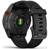 Смарт-часы Garmin Fenix 7S Solar черные, черный ремешок (010-02539-13) - фото 8