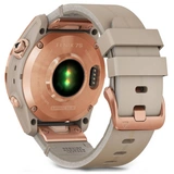 Смарт-часы Garmin Fenix 7S Sapph Solar титан "розовое золото", коженый ремешок (010-02539-35) - фото 7