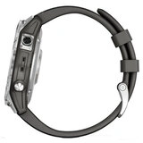 Смарт-часы Garmin Fenix 7 серебристый, графитовый ремешок (010-02540-01) - фото 5