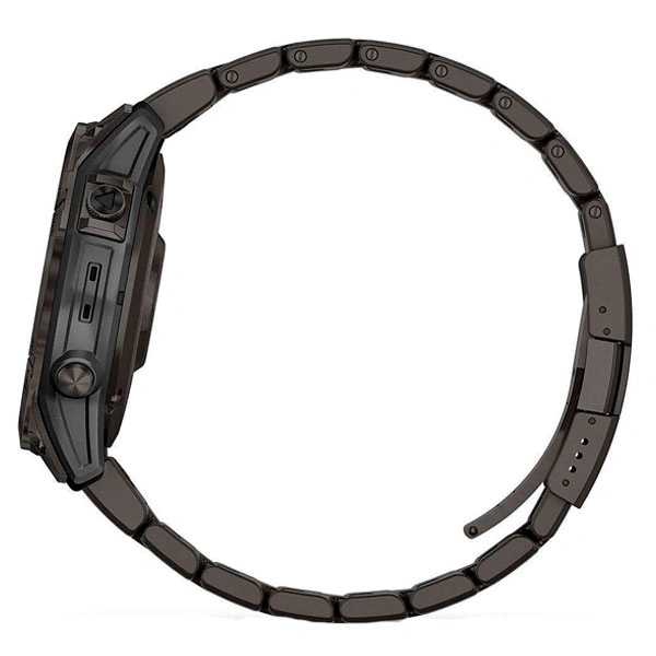 Garmin смарт сағаттары Fenix 7 Sapphire Solar қара сұр титан, титан бауы - фото 4