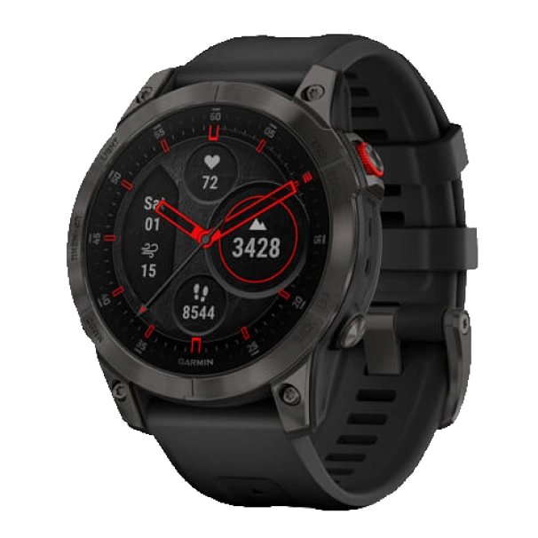Смарт-часы Garmin Epix Gen 2 Sapphire титановый черный (010-02582-11)