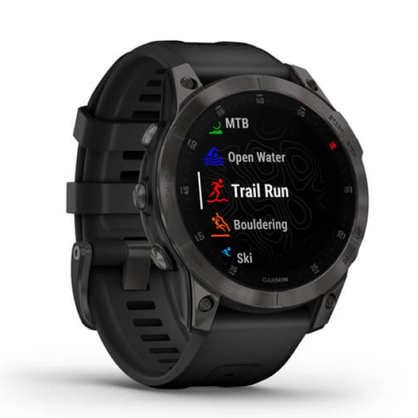 Смарт-часы Garmin Epix Gen 2 Sapphire титановый черный (010-02582-11) - фото 4