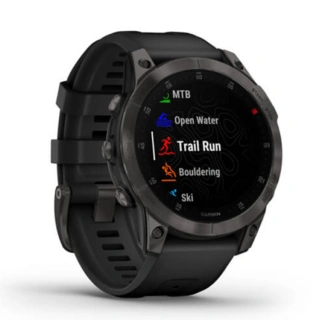 Смарт-часы Garmin Epix Gen 2 Sapphire титановый черный (010-02582-11)