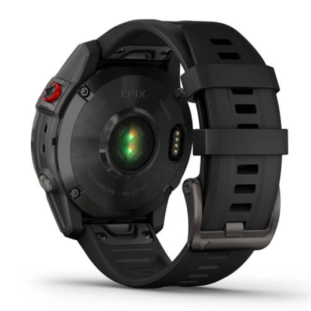 Смарт-часы Garmin Epix Gen 2 Sapphire титановый черный (010-02582-11) - фото 7