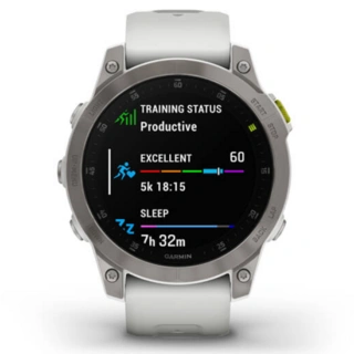 Garmin смарт сағаттары Epix Gen 2 Sapphire ақ титан (010-02582-21)