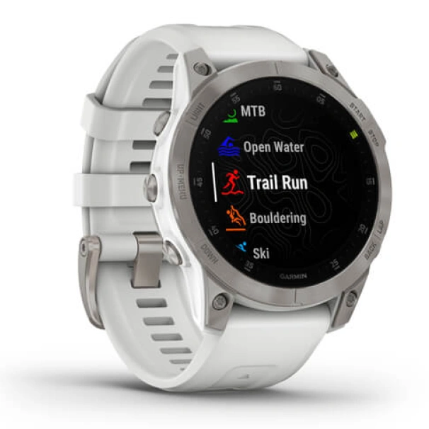 Garmin смарт сағаттары Epix Gen 2 Sapphire ақ титан (010-02582-21) - фото 4