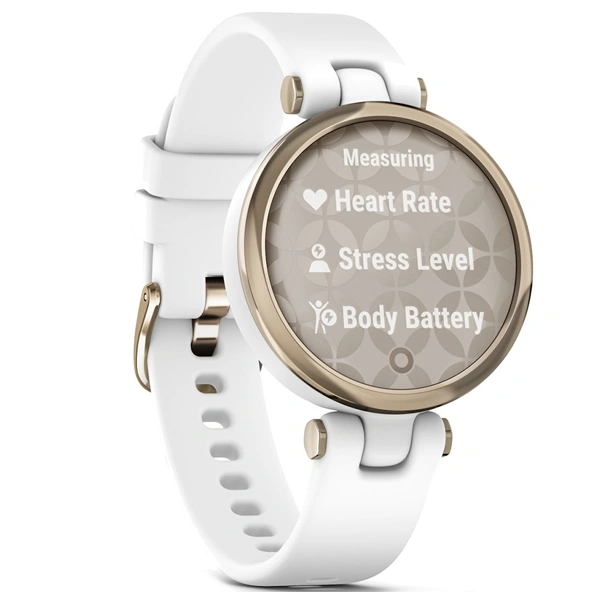 Смарт-часы Garmin Lily Sport белые с кремовым безелем (010-02384-10) - фото 2