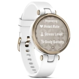 Смарт-часы Garmin Lily Sport белые с кремовым безелем (010-02384-10) - фото 2