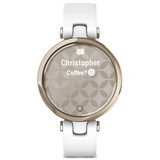 Смарт-часы Garmin Lily Sport белые с кремовым безелем (010-02384-10) - фото 5