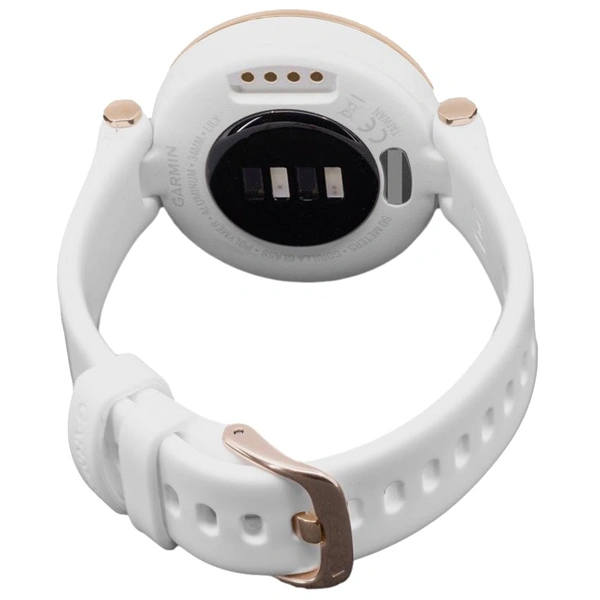 Смарт-часы Garmin Lily Sport белые с кремовым безелем (010-02384-10) - фото 10