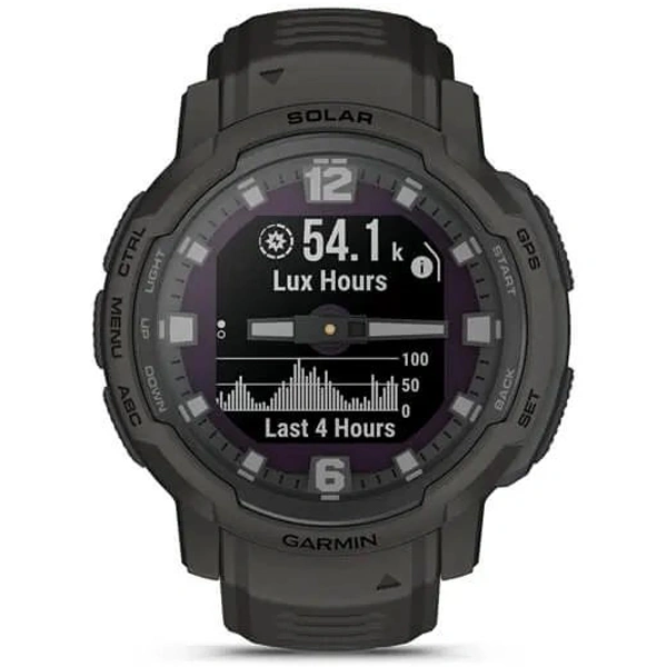 Смарт-часы Garmin Instinct Crossover Solar Graphite (010-02730-01) - фото 2