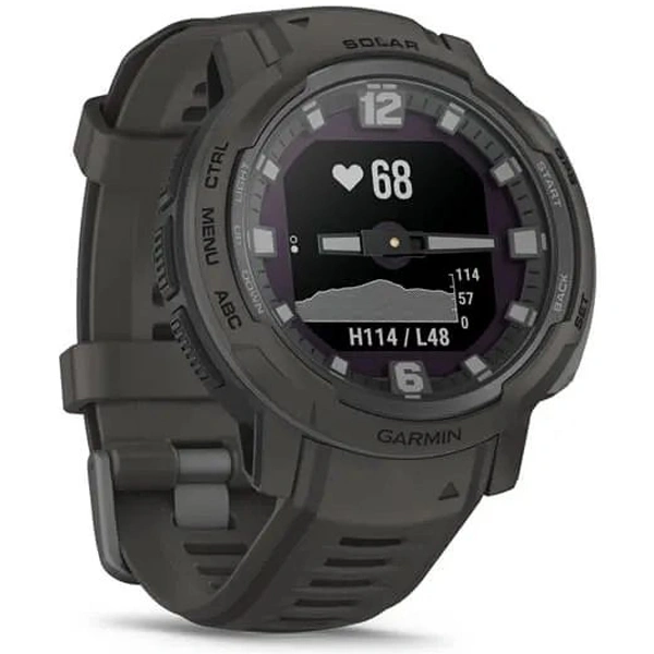 Смарт-часы Garmin Instinct Crossover Solar Graphite (010-02730-01) - фото 3