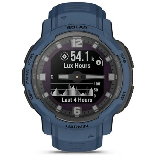Смарт-часы Garmin Instinct Crossover Solar Tidal Blue (010-02730-02) - фото 2