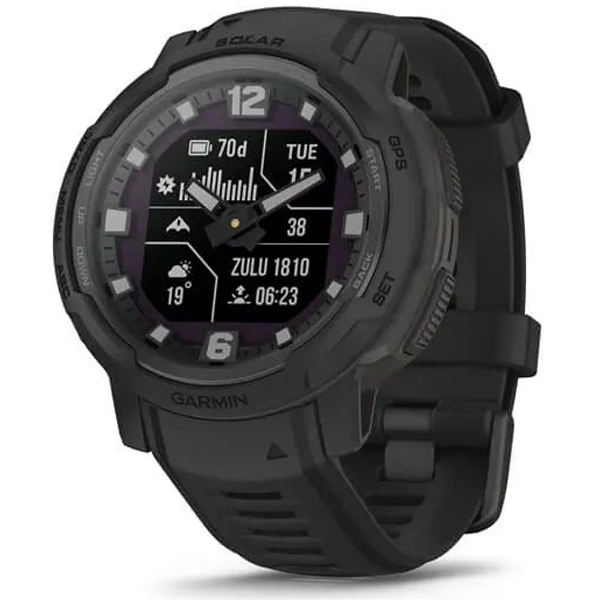 Смарт-часы Garmin Instinct Crossover Solar Tactical Edition Black (010-02730-00)