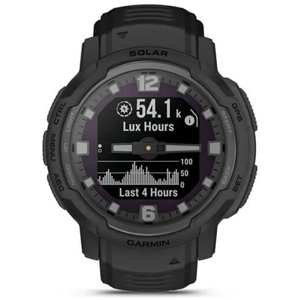 Смарт-часы Garmin Instinct Crossover Solar Tactical Edition Black (010-02730-00) - фото 2