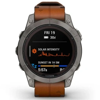 Смарт-часы Garmin Fenix 7 Pro Solar Sapphire Edition Brown (010-02777-30)