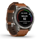 Смарт-часы Garmin Fenix 7 Pro Solar Sapphire Edition Brown (010-02777-30) - фото 3