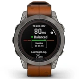 Смарт-часы Garmin Fenix 7 Pro Solar Sapphire Edition Brown (010-02777-30) - фото 5