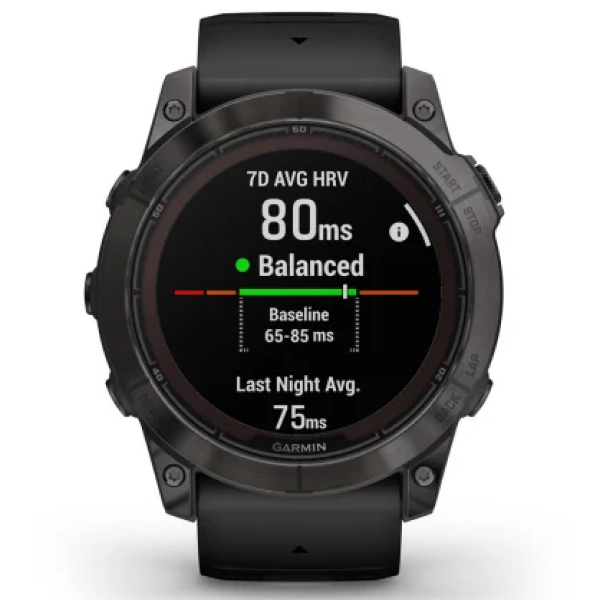 Смарт-часы Garmin Fenix 7X Pro Solar Sapphire Edition Black (010-02778-11)