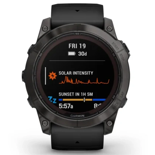 Смарт-часы Garmin Fenix 7X Pro Solar Sapphire Edition Black (010-02778-11) - фото 2