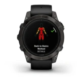 Смарт-часы Garmin epix Gen 2 Pro Sapphire Carbon Grey 47 мм (010-02803-11) - фото 3