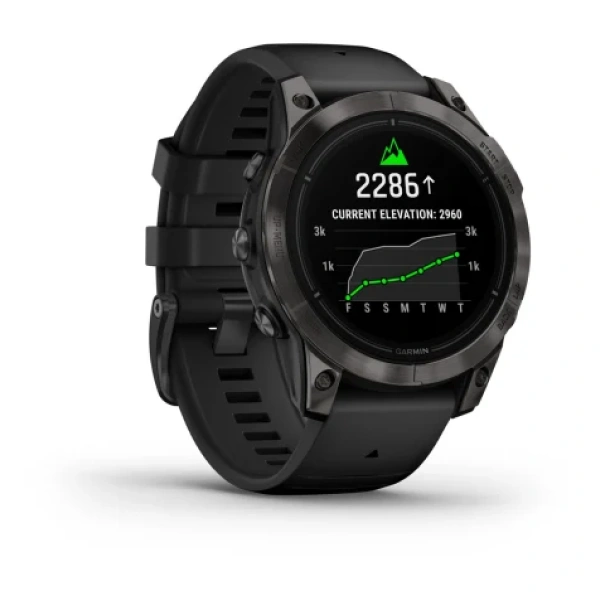 Смарт-часы Garmin epix Gen 2 Pro Sapphire Carbon Grey 47 мм (010-02803-11) - фото 5