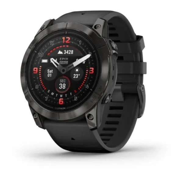 Смарт-часы Garmin epix Gen 2 Pro Sapphire Carbon Grey DLC Titanium 51мм (010-02804-01)