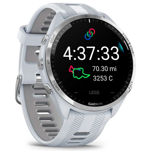 Смарт-часы Garmin Forerunner 965 с навигатором White (010-02809-11) - фото 8