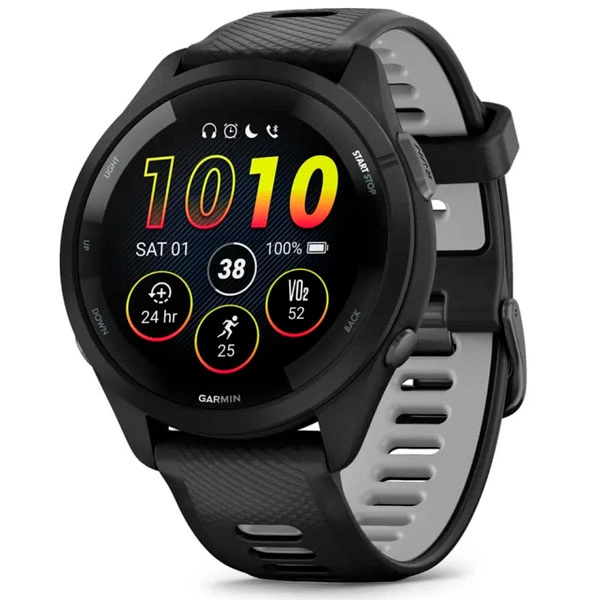 Смарт-часы Garmin Forerunner 265 Black (010-02810-10)