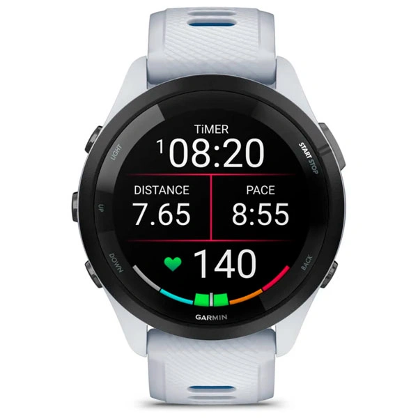 Смарт-часы Garmin Forerunner 265 White/Blue (010-02810-11) - фото 4
