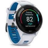 Смарт-часы Garmin Forerunner 265 White/Blue (010-02810-11) - фото 7