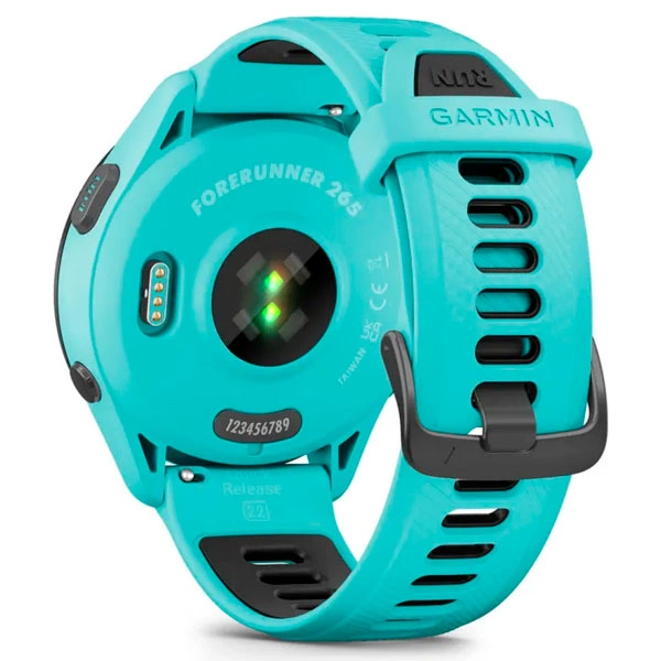 Смарт-часы Garmin Forerunner 265 Turquoise (010-02810-12) - фото 4