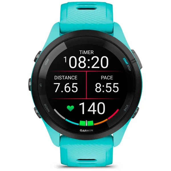 Смарт-часы Garmin Forerunner 265 Turquoise (010-02810-12) - фото 2