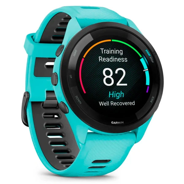 Смарт-часы Garmin Forerunner 265 Turquoise (010-02810-12) - фото 8