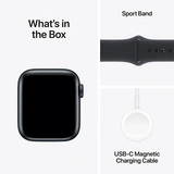 Смарт-часы Apple Watch SE GPS 40mm Midnight Aluminium Case with Midnight Sport Band - S/M - фото 8