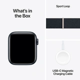 Смарт-часы Apple Watch SE GPS 40mm Midnight Aluminium Case with Midnight Sport Loop - фото 8