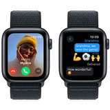 Смарт-часы Apple Watch SE GPS 40mm Midnight Aluminium Case with Midnight Sport Loop - фото 4